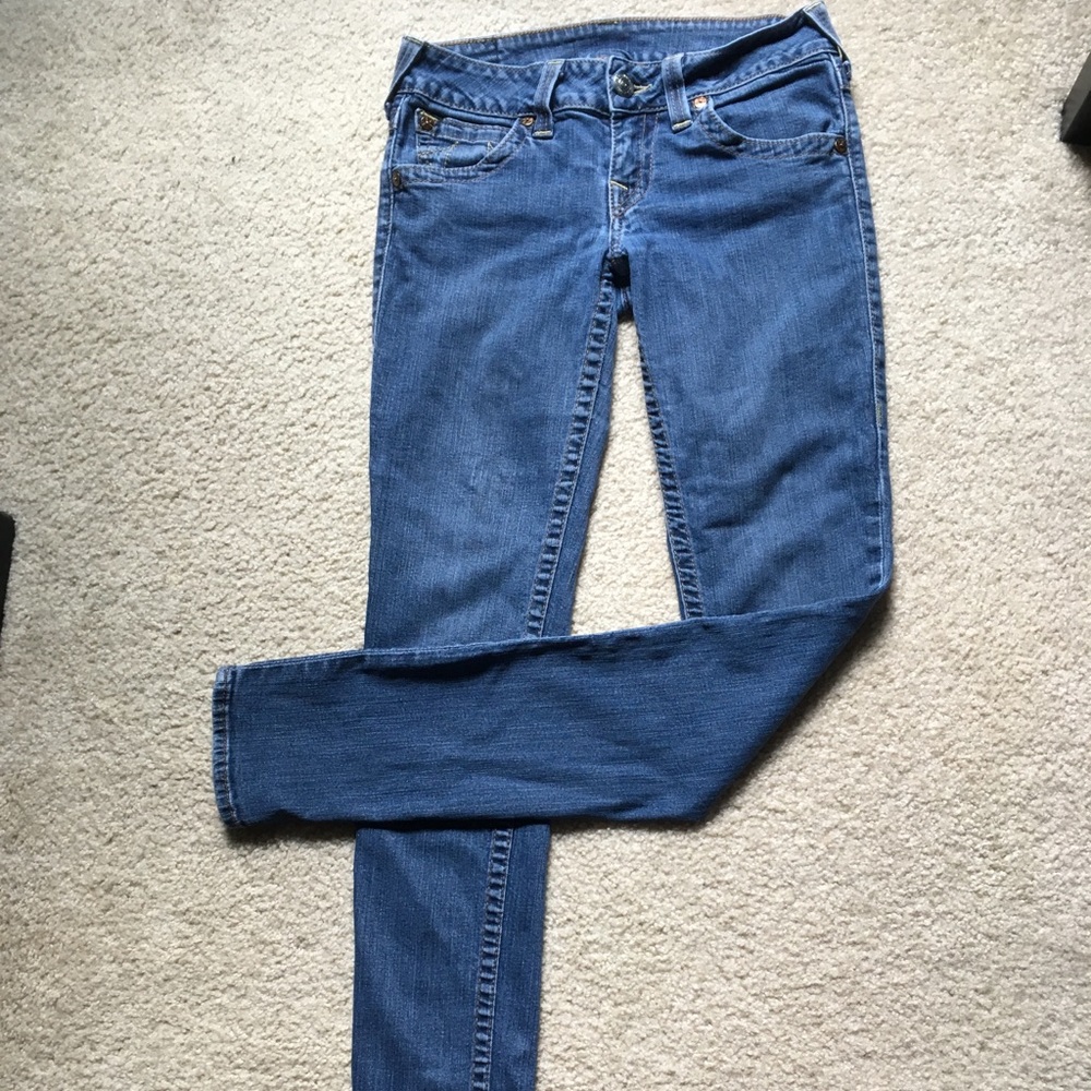 True Religion Skinny Jeans Sz 29x33